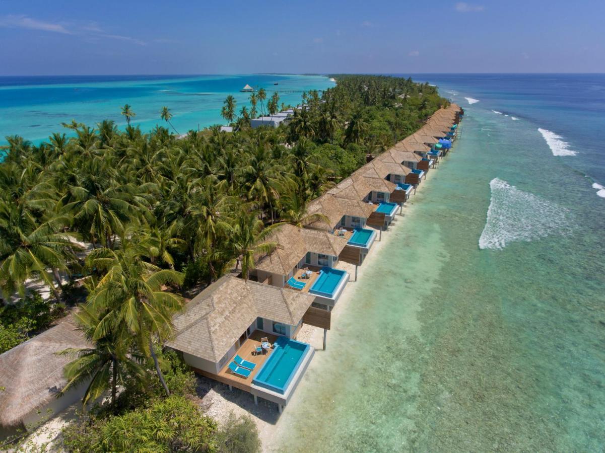 Kandima Maldives Kudahuvadhoo Exterior photo The resort's beach villas