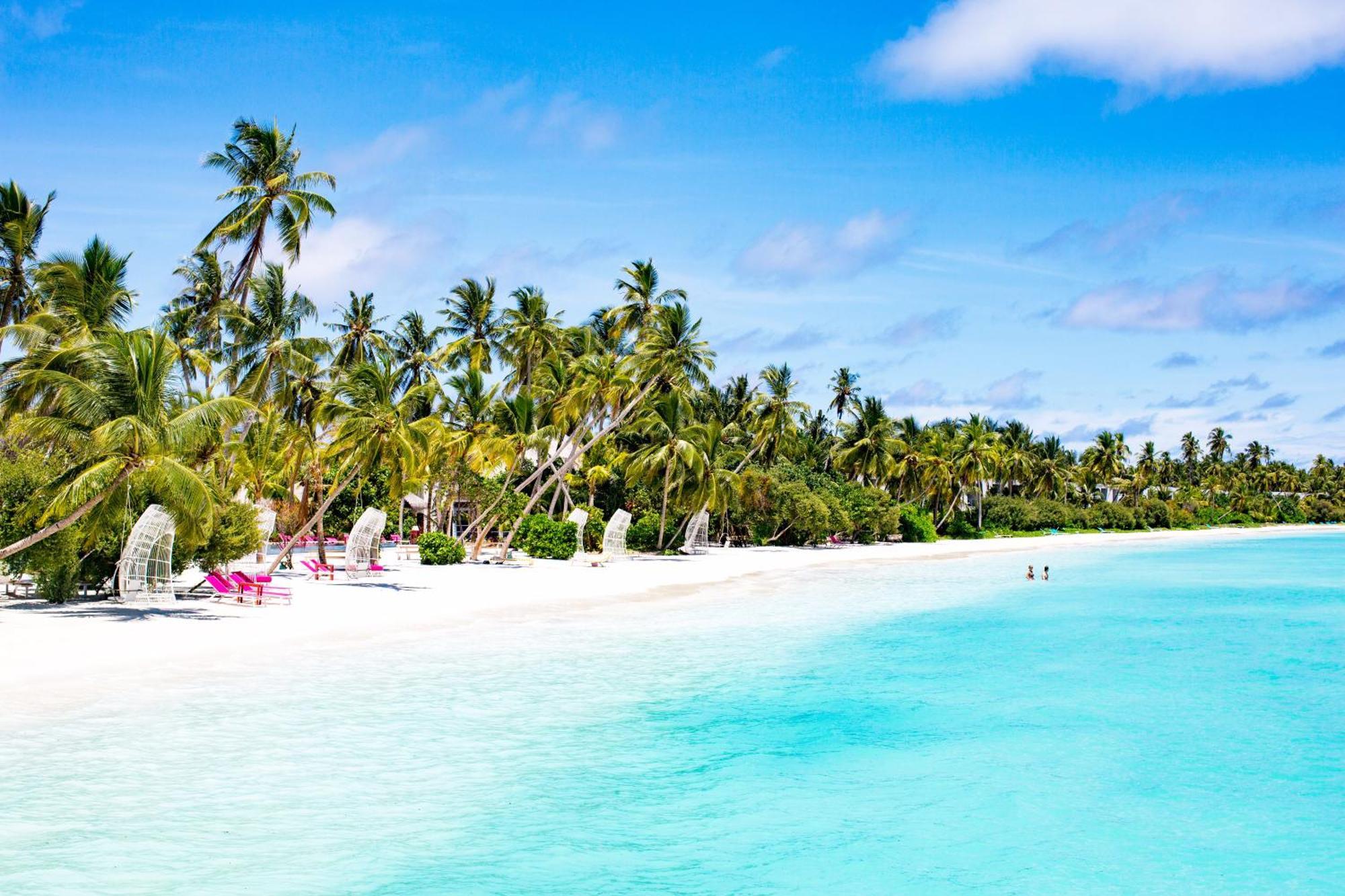 Kandima Maldives Kudahuvadhoo Exterior photo A beach in Maldives