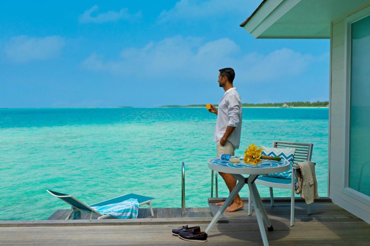 Kandima Maldives Kudahuvadhoo Exterior photo A view of the ocean from a villa at Atlantis Paradise Island
